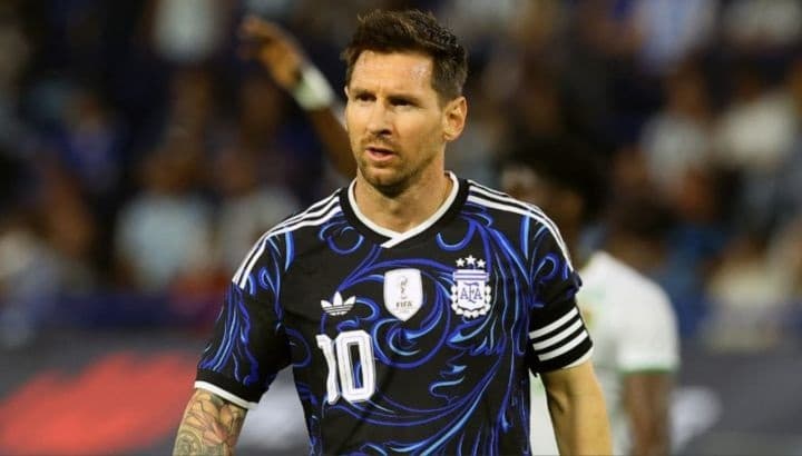 Lionel Messi tuvo su primer entrenamiento con la albiceleste en Kansas