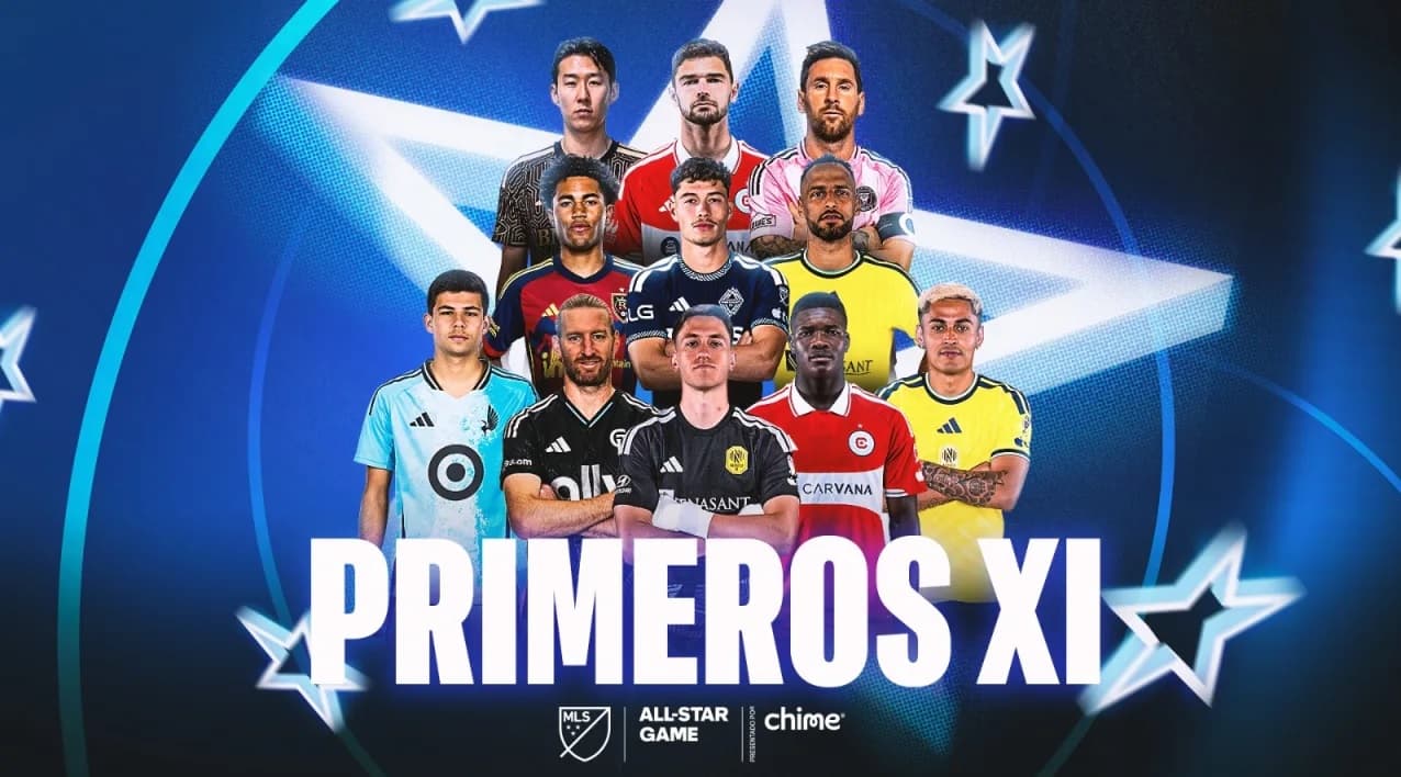 Primeros XI convocados para el All-Star Game 2026 con Messi a la cabeza